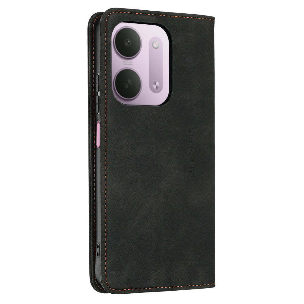 Husa de protectie Techsuit Confy Cover compatibil cu Xiaomi Redmi 17C 5G, Negru