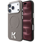 Husa de protectie Karl Lagerfeld compatibil cu iPhone 17 Pro Max / iPhone 18 Pro Max, Bej
