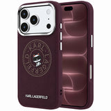Husa de protectie Karl Lagerfeld compatibil cu iPhone 18 Pro Max / iPhone 17 Pro Max, Bordo
