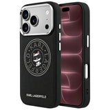 Husa de protectie Karl Lagerfeld compatibil cu iPhone 18 Pro Max / iPhone 17 Pro Max, Negru