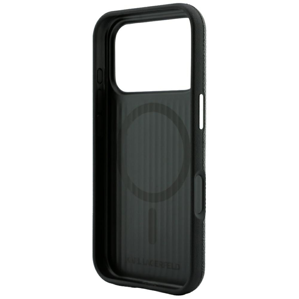 Husa de protectie Karl Lagerfeld compatibil cu iPhone 18 Pro Max / iPhone 17 Pro Max, Negru
