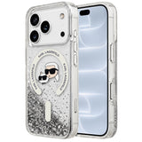 Husa de protectie Karl Lagerfeld compatibil cu iPhone 18 Pro / iPhone 17 Pro, Transparent