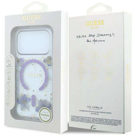 Husa de protectie Guess compatibil cu iPhone 18 Pro Max / iPhone 17 Pro Max, Mov