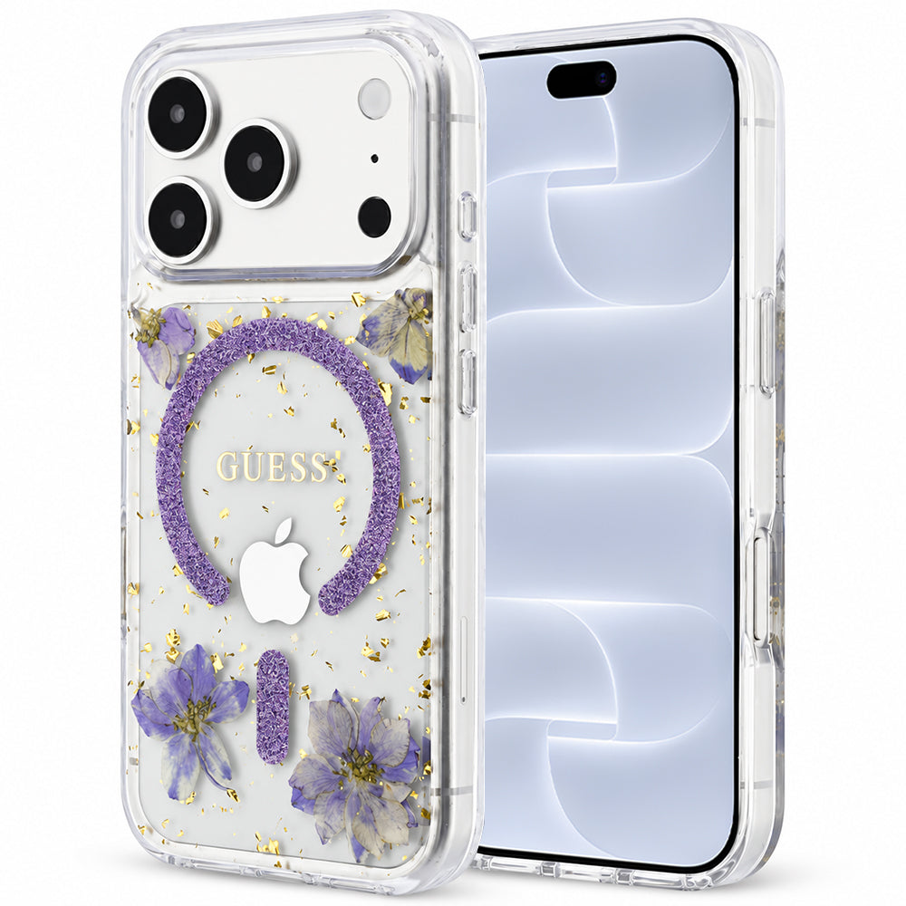 Husa de protectie Guess compatibil cu iPhone 18 Pro / iPhone 17 Pro, Mov