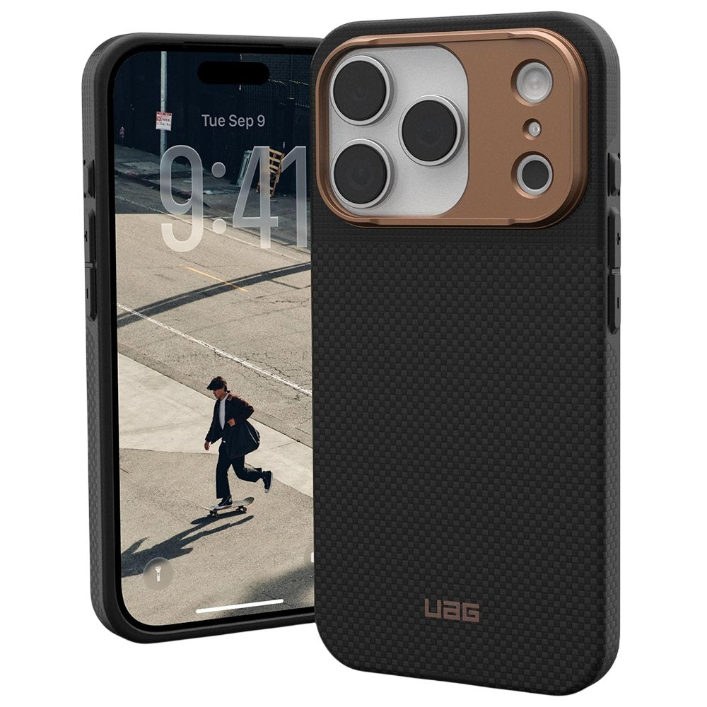 Husa de protectie UAG Fibr Armr MagSafe compatibil cu iPhone 17 Pro Max, Negru