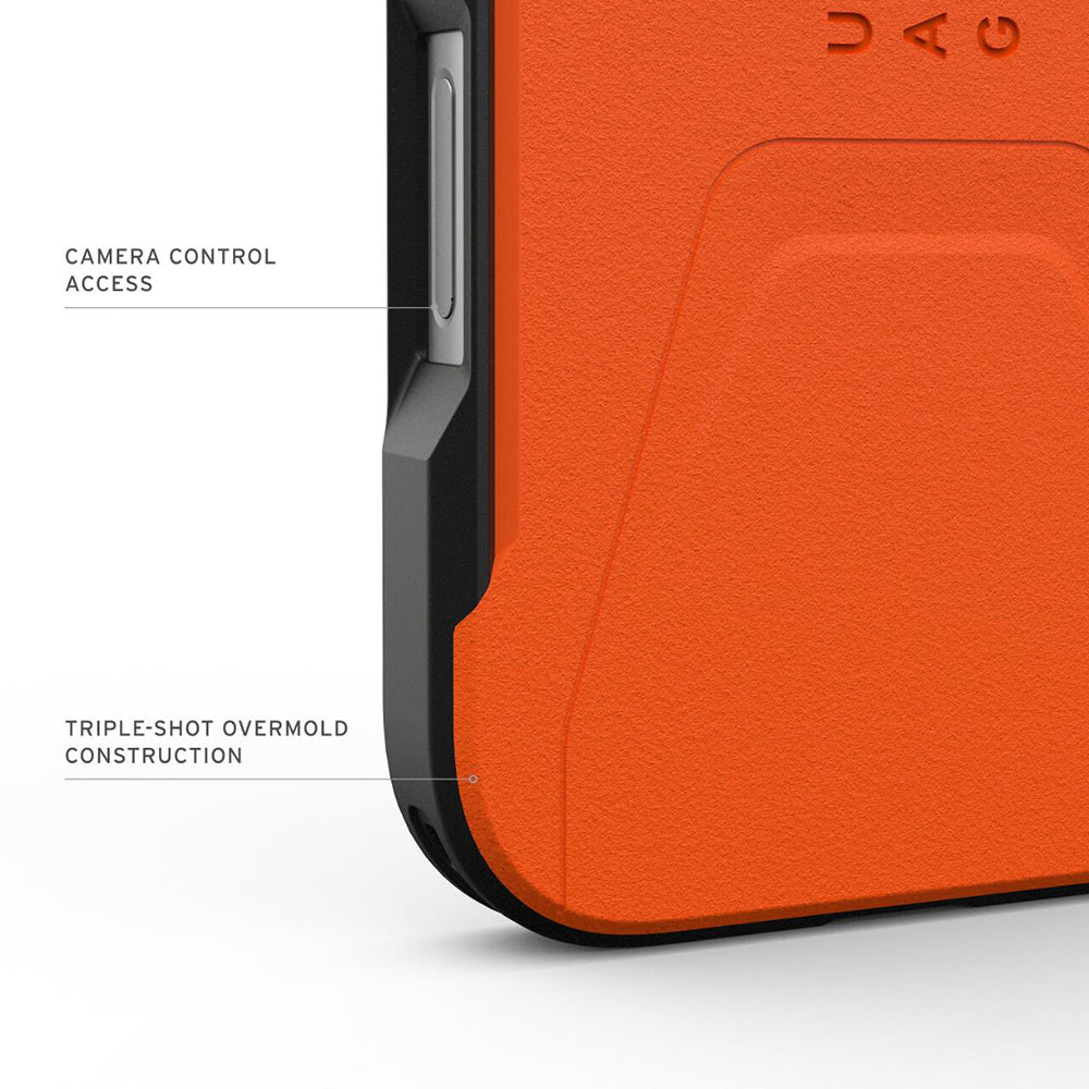 Husa de protectie UAG Civilian LT compatibil cu iPhone 17 Pro Max, Portocaliu