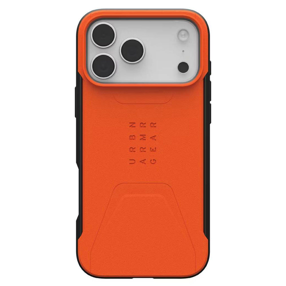Husa de protectie UAG Civilian LT compatibil cu iPhone 17 Pro Max, Portocaliu