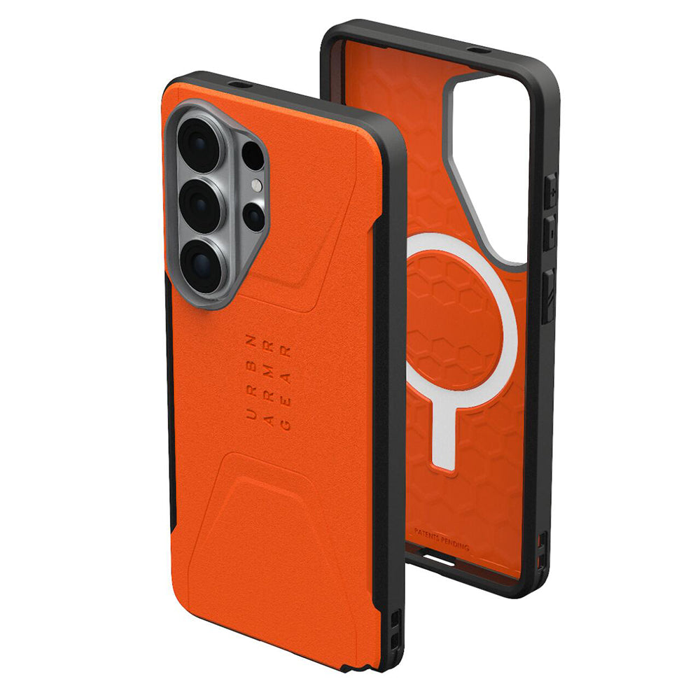Husa de protectie UAG Civilian compatibil cu Samsung Galaxy S26 Ultra, Portocaliu