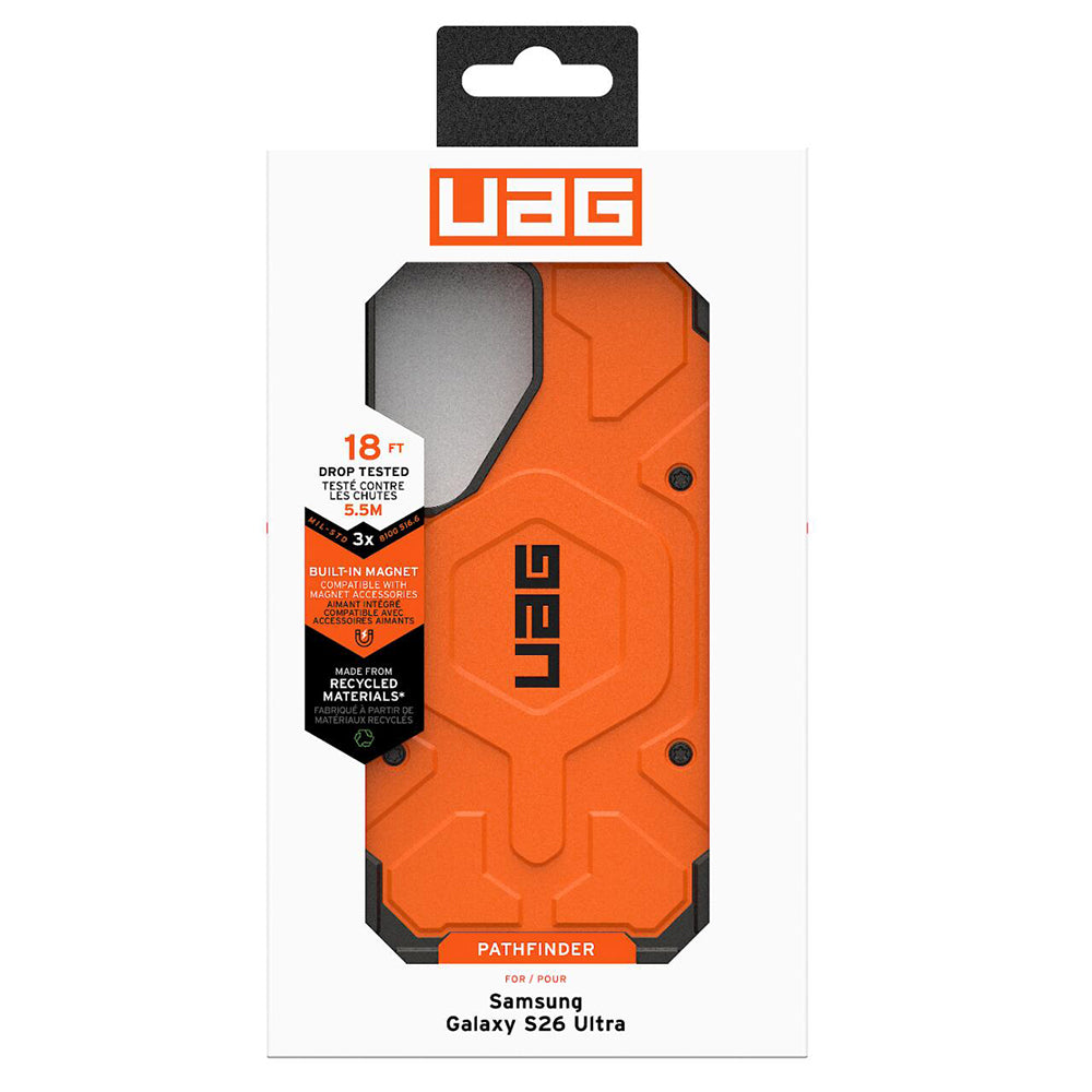 Husa de protectie UAG Pathfinder compatibil cu Samsung Galaxy S26 Ultra, Portocaliu