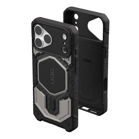 Husa de protectie UAG Monarch Pro compatibil cu iPhone 17 Pro Max / iPhone 18 Pro Max, Gri