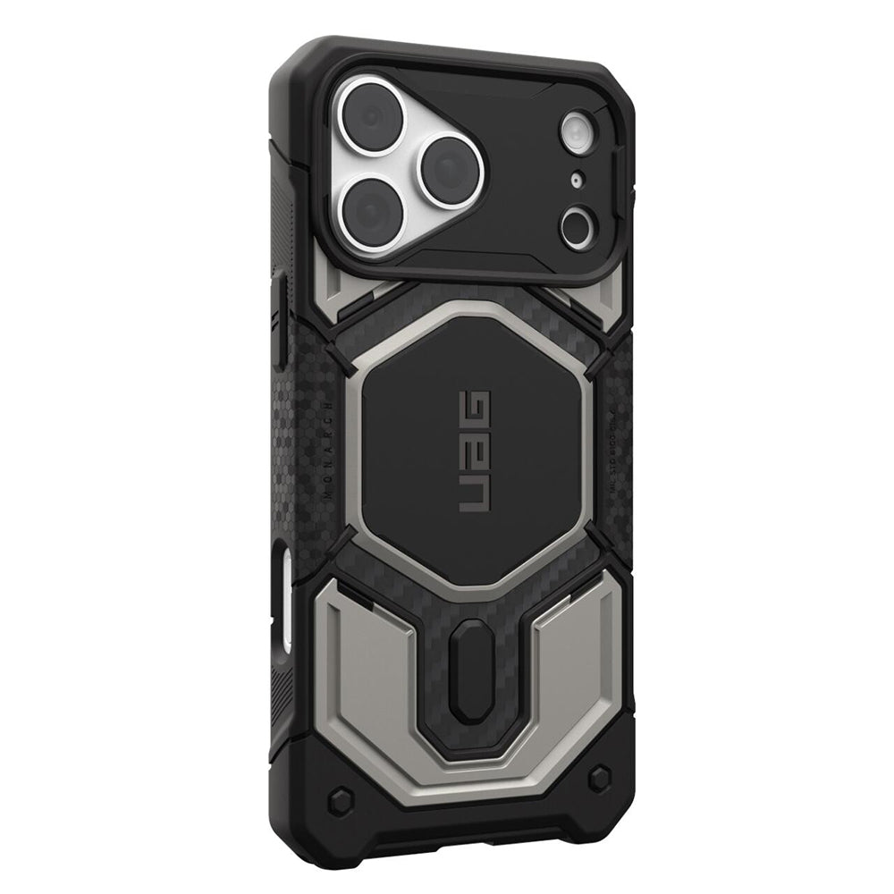 Husa de protectie UAG Monarch Pro compatibil cu iPhone 17 Pro Max / iPhone 18 Pro Max, Gri