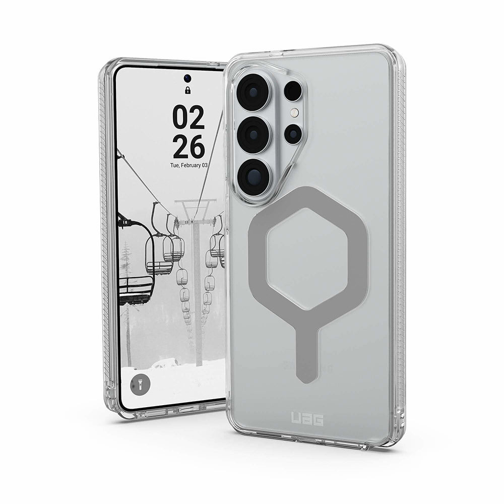 Husa de protectie UAG Plyo compatibil cu Samsung Galaxy S26 Ultra, Argintiu