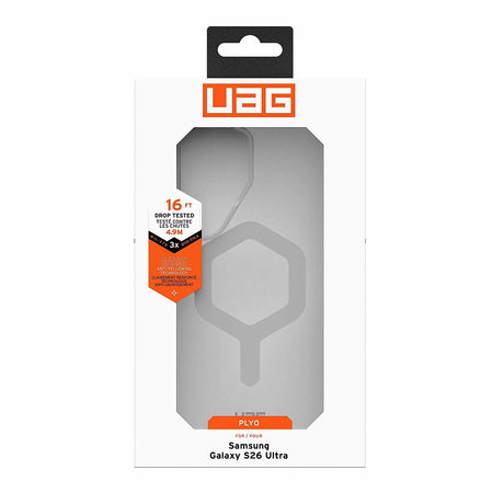 Husa de protectie UAG Plyo compatibil cu Samsung Galaxy S26 Ultra, Argintiu