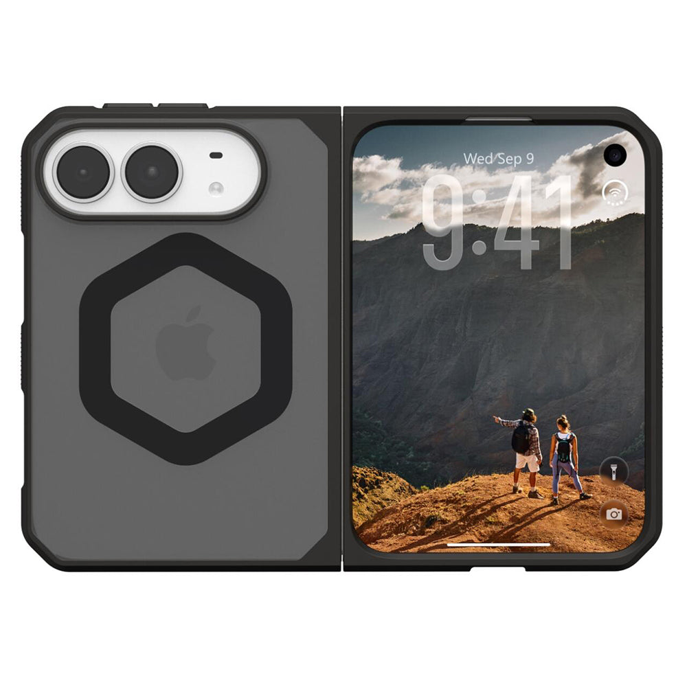 Husa de protectie UAG Mouve MagSafe compatibil cu iPhone Duo, Negru