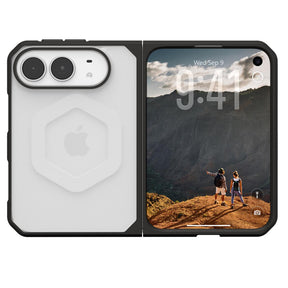 UAG Mouve MagSafe husă gri pentru iPhone Duo