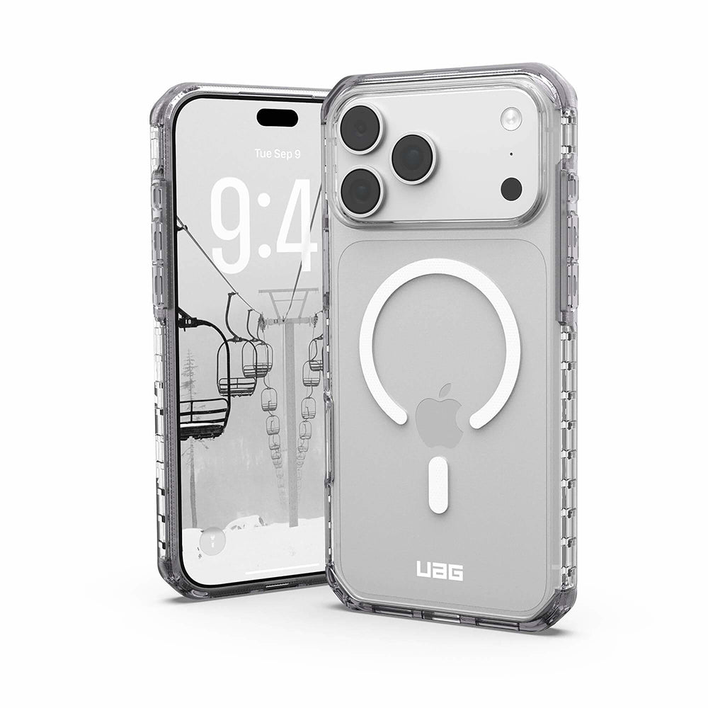 Husa de protectie UAG Plyo LT MagSafe compatibil cu iPhone 17 Pro Max / iPhone 18 Pro Max, Alb