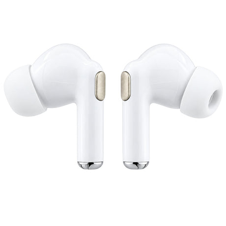 Casti In-ear, BT, TWS - Guess Glossy Gold Line Classic (GUTWSN2HGGSH) - White