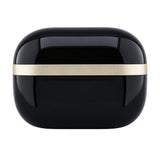 Casti In-ear, BT, TWS - Guess Glossy Gold Line Classic (GUTWSN2HGGSK) - Black