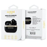 Casti In-ear, BT, TWS - Guess Glossy Gold Line Classic (GUTWSN2HGGSK) - Black