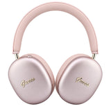 Casti Wireless Guess Metal Script Logo (GUBHP10HMBSP), BT 5.4, ENC, Roz