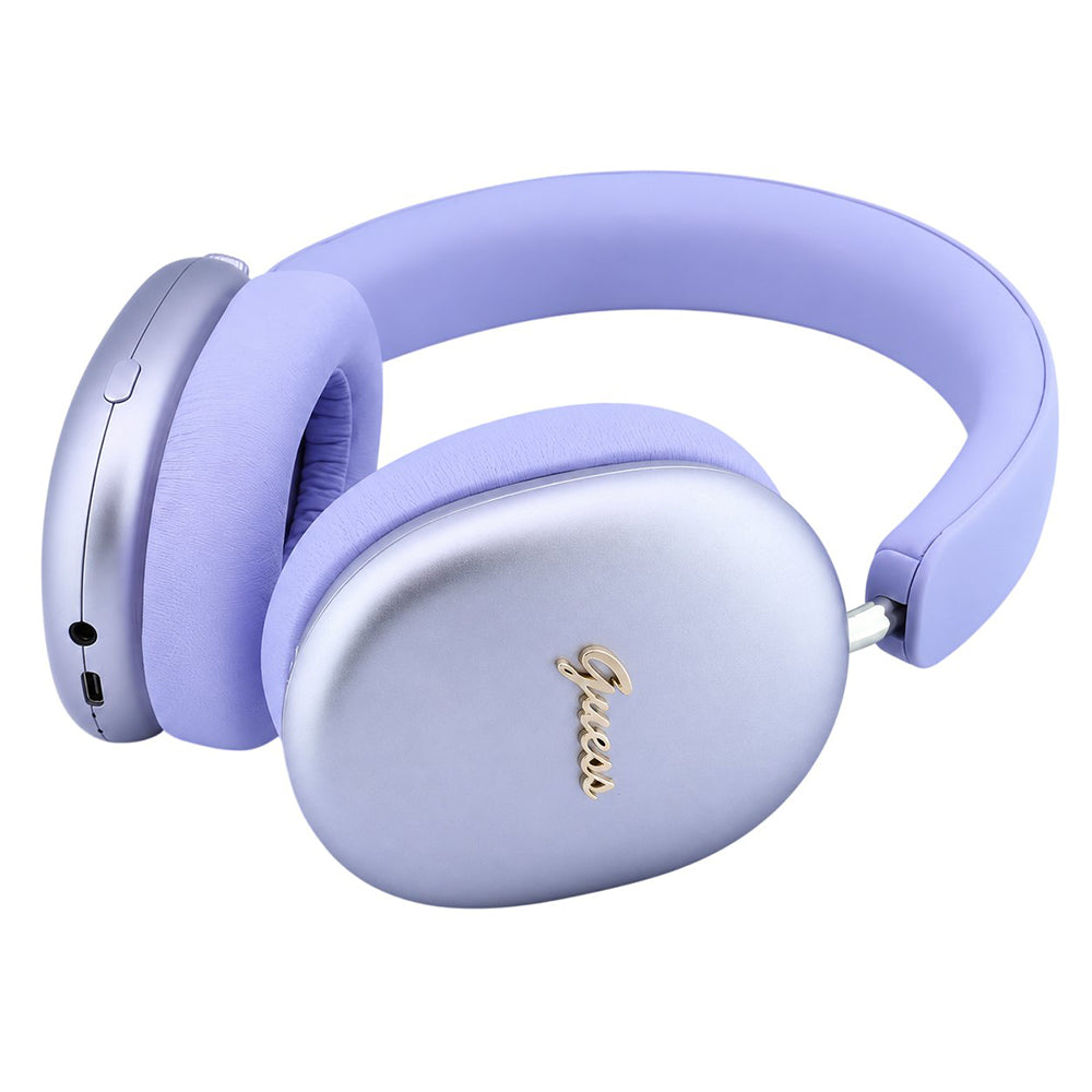 Casti Wireless Guess Metal Script Logo (GUBHP10HMBSU), Bluetooth 5.4, Mov