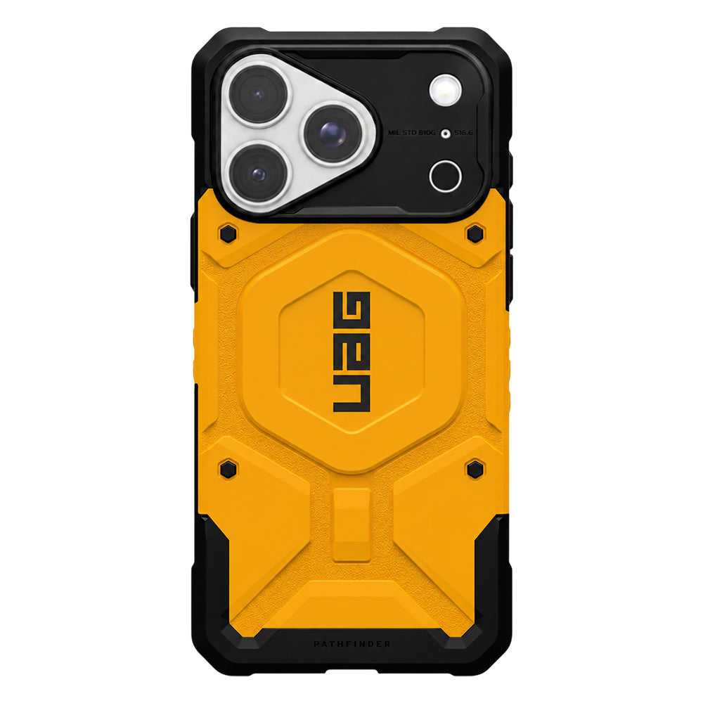 Husa de protectie UAG Pathfinder compatibil cu iPhone 17 Pro / iPhone 18 Pro, Galben