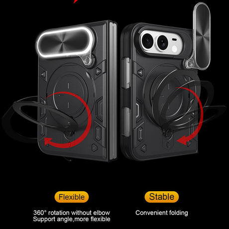 Techsuit CamGuard Pro védőtok iPhone Duo készülékhez, fekete