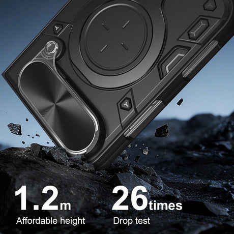 Techsuit CamGuard Pro védőtok iPhone Duo készülékhez, fekete