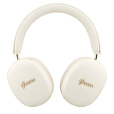 Casti Wireless Guess Metal Script Logo (GUBHP10HMBSE), BT 5.4, ENC, Bej