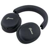 Casti Wireless Guess Metal Script Logo (GUBHP10HMBSK), BT 5.4 ENC, Negru