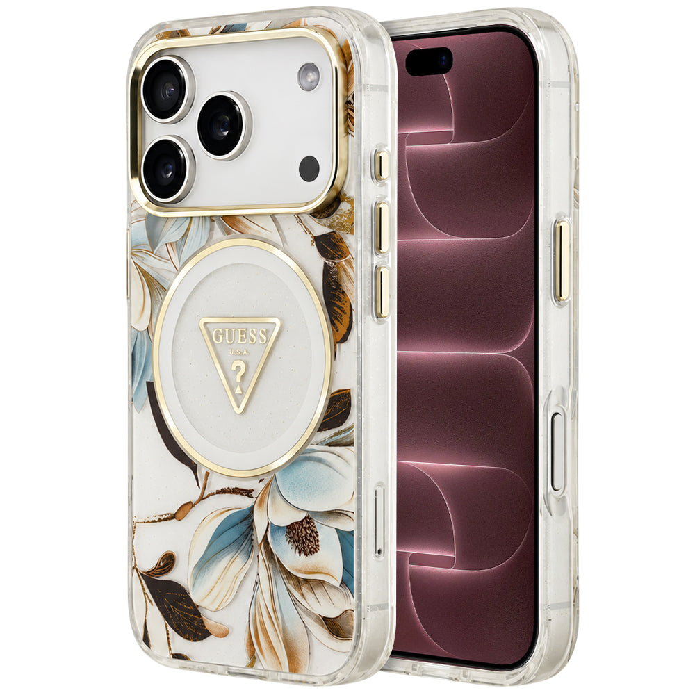 Husa de protectie Guess compatibil cu iPhone 18 Pro Max / iPhone 17 Pro Max, Alb