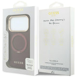 Husa de protectie Guess compatibil cu iPhone 17 Pro / iPhone 18 Pro, Bordo
