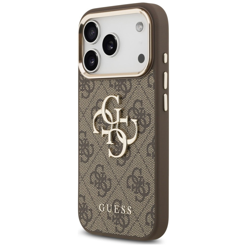Husa de protectie Guess compatibil cu iPhone 17 Pro / iPhone 18 Pro, Maro