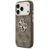 Husa de protectie Guess compatibil cu iPhone 17 Pro / iPhone 18 Pro, Maro