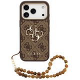 Husa de protectie Guess compatibil cu iPhone 17 Pro / iPhone 18 Pro, Maro