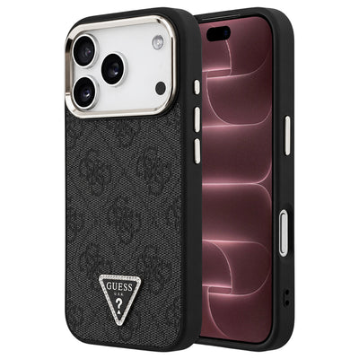 Husa de protectie Guess Hardcase 4G compatibil cu iPhone 17 Pro Max / iPhone 18 Pro Max, Negru
