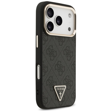 Husa de protectie Guess Hardcase 4G compatibil cu iPhone 17 Pro Max / iPhone 18 Pro Max, Negru