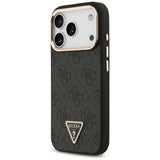 Husa de protectie Guess Hardcase 4G compatibil cu iPhone 17 Pro Max / iPhone 18 Pro Max, Negru