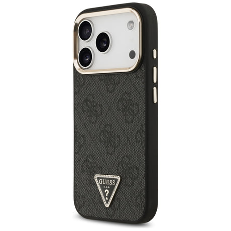 Husa de protectie Guess Hardcase 4G compatibil cu iPhone 17 Pro Max / iPhone 18 Pro Max, Negru