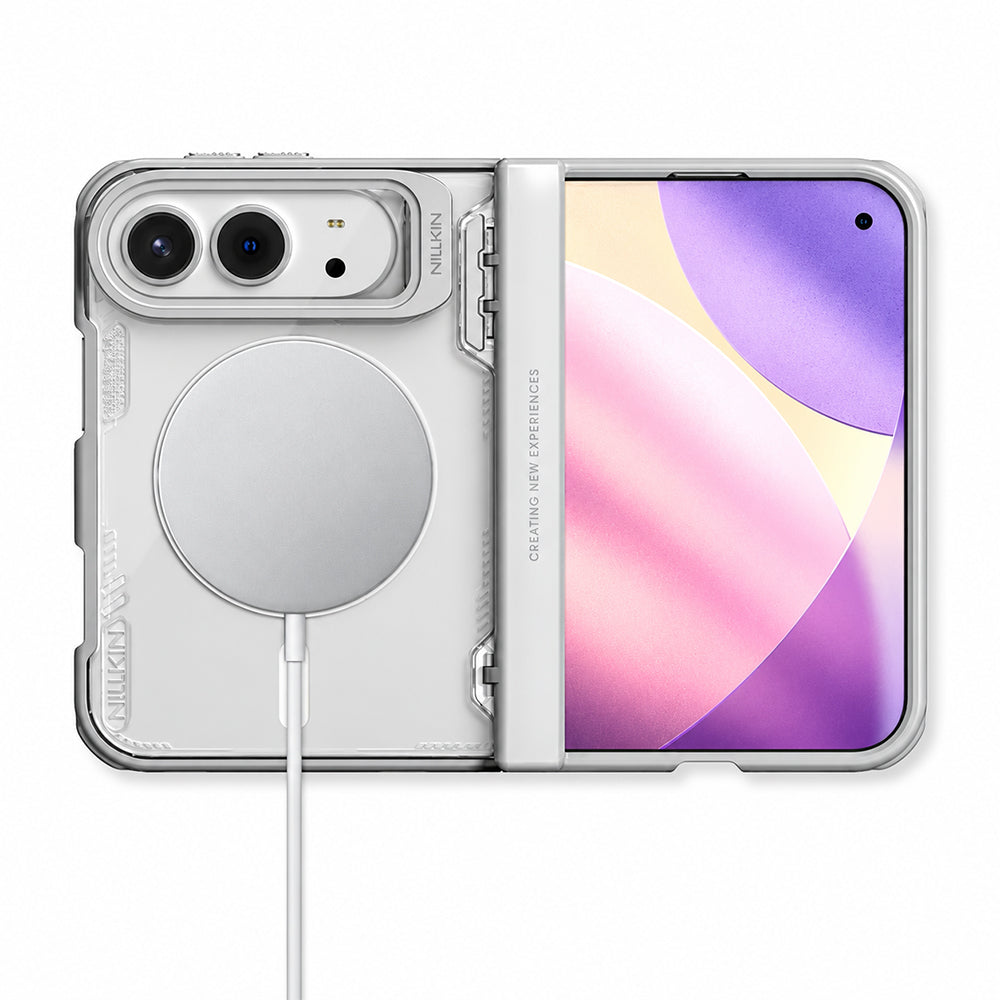 Husa de protectie Nillkin Iceblade Prop Magnetic compatibil cu iPhone Duo, Gri