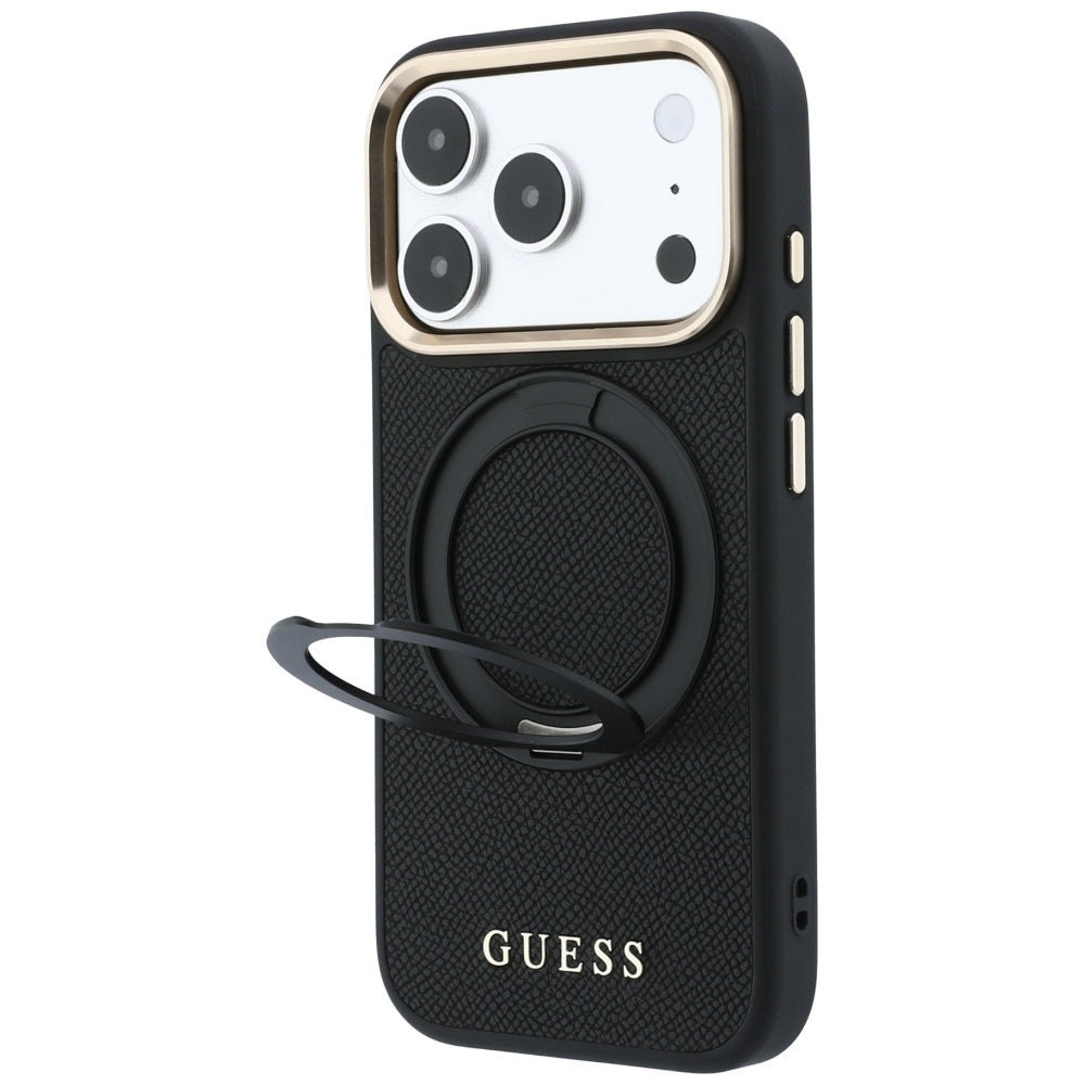 Husa de protectie Guess compatibil cu iPhone 17 Pro Max / iPhone 18 Pro Max, Negru