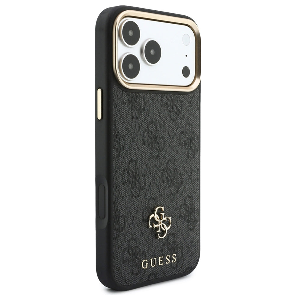 Husa de protectie Guess Hardcase 4G compatibil cu iPhone 18 Pro / iPhone 17 Pro, Negru