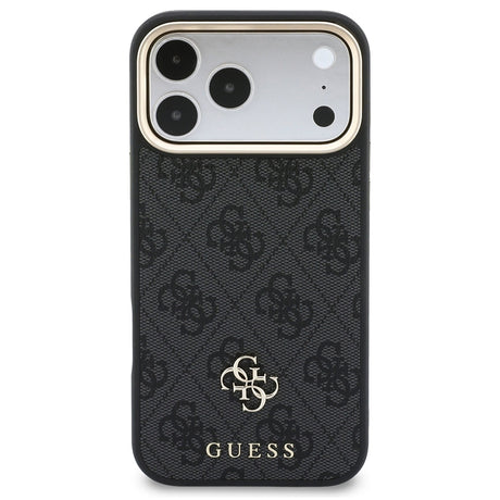 Husa de protectie Guess Hardcase 4G compatibil cu iPhone 18 Pro / iPhone 17 Pro, Negru