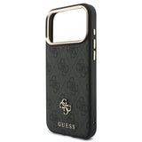 Husa de protectie Guess compatibil cu iPhone 17 Pro Max / iPhone 18 Pro Max, Negru