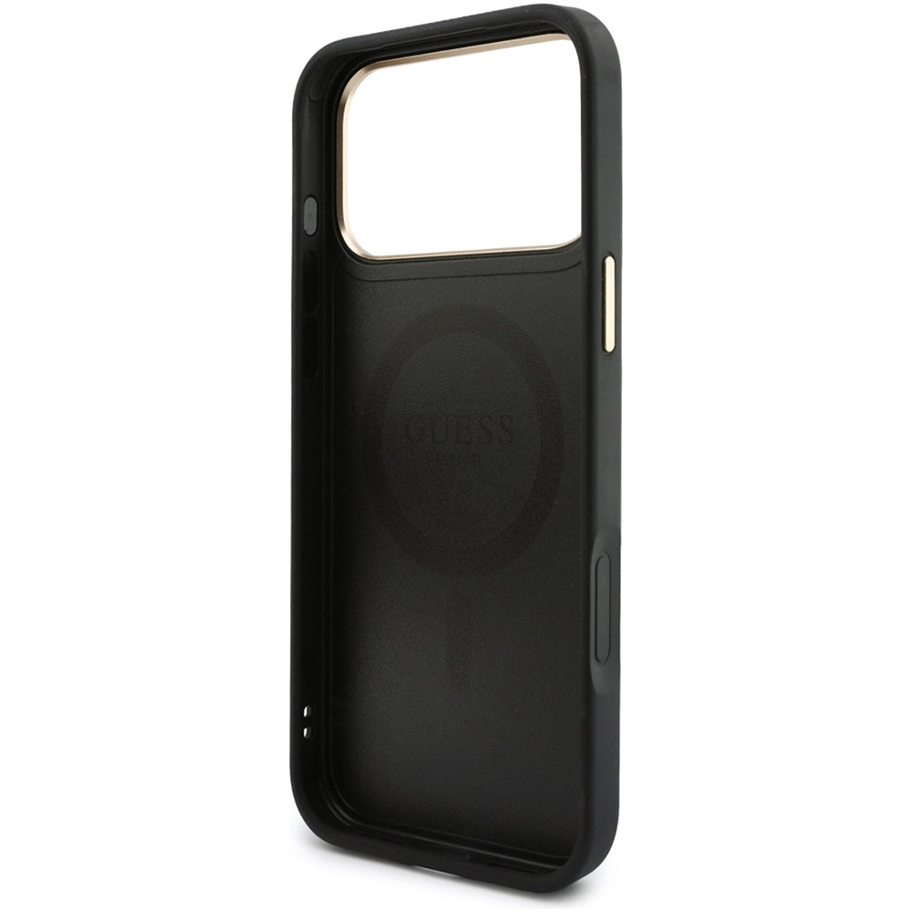 Husa de protectie Guess compatibil cu iPhone 17 Pro Max / iPhone 18 Pro Max, Negru