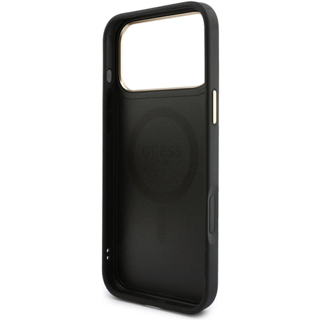Husa de protectie Guess compatibil cu iPhone 17 Pro Max / iPhone 18 Pro Max, Negru