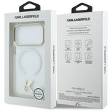 Husa de protectie Karl Lagerfeld compatibil cu iPhone 18 Pro / iPhone 17 Pro, Transparent
