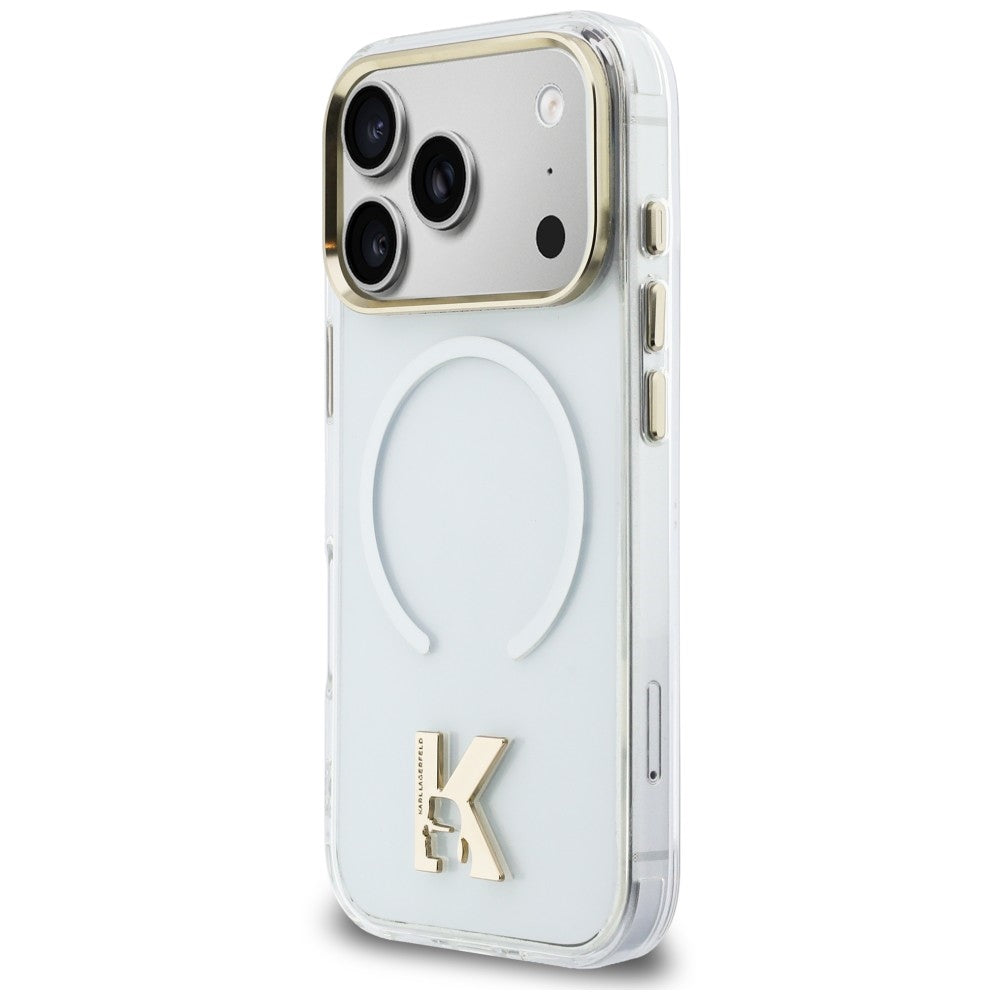 Husa de protectie Karl Lagerfeld compatibil cu iPhone 18 Pro Max / iPhone 17 Pro Max, Transparent
