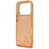 Husa de protectie Karl Lagerfeld compatibil cu iPhone 17 Pro Max / iPhone 18 Pro Max, Portocaliu