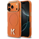 Husa de protectie Karl Lagerfeld compatibil cu iPhone 17 Pro Max / iPhone 18 Pro Max, Portocaliu